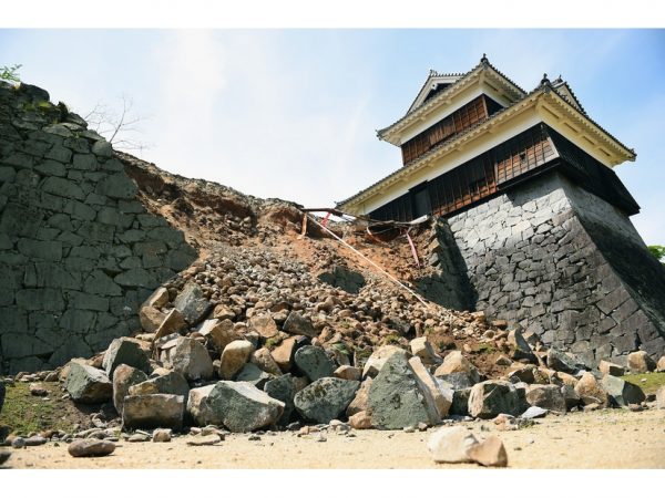熊本地震本震被害熊本城